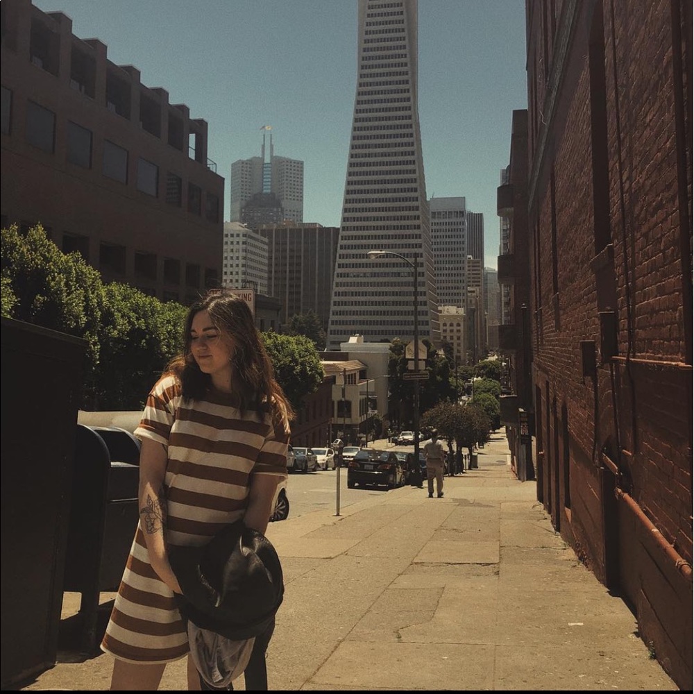 Urban Outfitters Burnt Orange Tee Shirt Dress